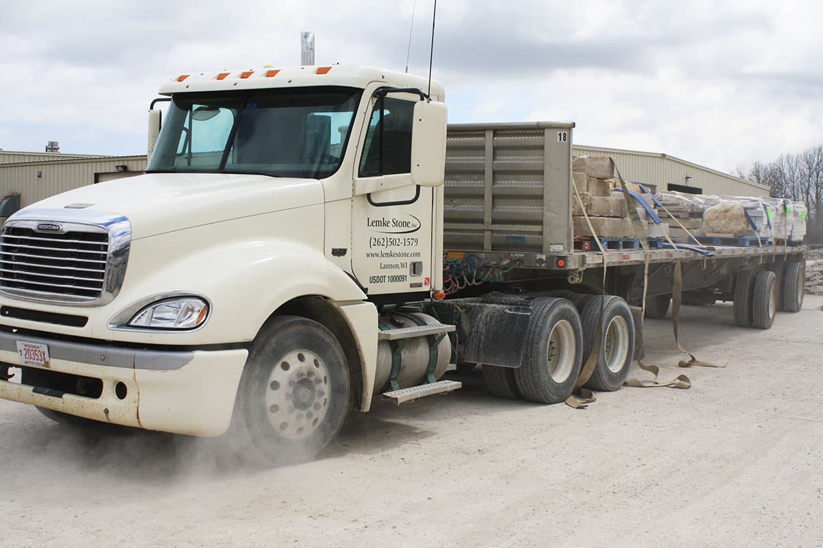 Landscaping & Building Stone Delivery Options Lemke Stone