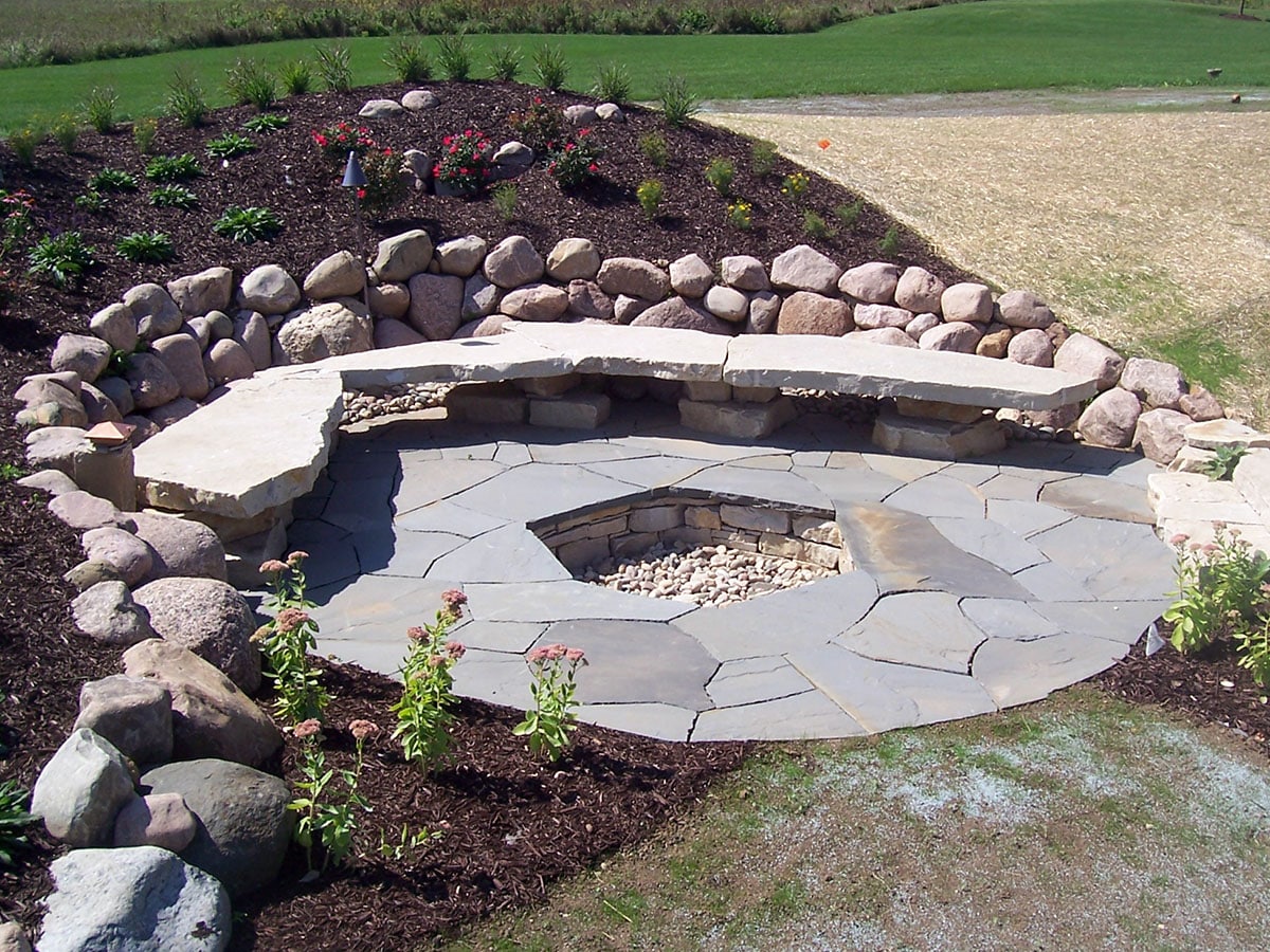 Natural Stone Fire Pit